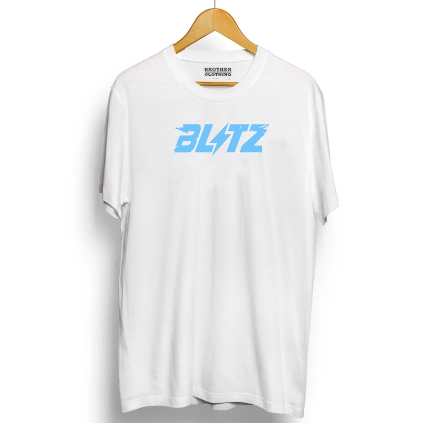 Kaos Distro BLITZ BIG LIHGT BLue - Abu misty Premium