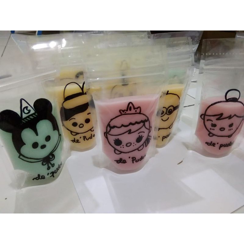 Standing Pouch Plastic Transparent Plastik Standing Pouch K-Pack 9 x 15cm Bening Transparan Berdiri