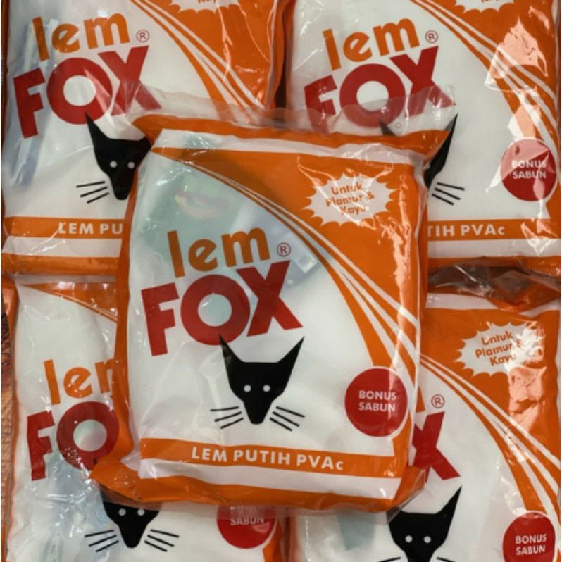 

Lem Fox Refill 800g Kemasan Orange