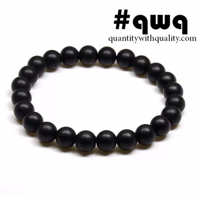 gelang batu blackstone kesehatan vitalitas 8mm energy yoga heal doff 8 - delapan mm