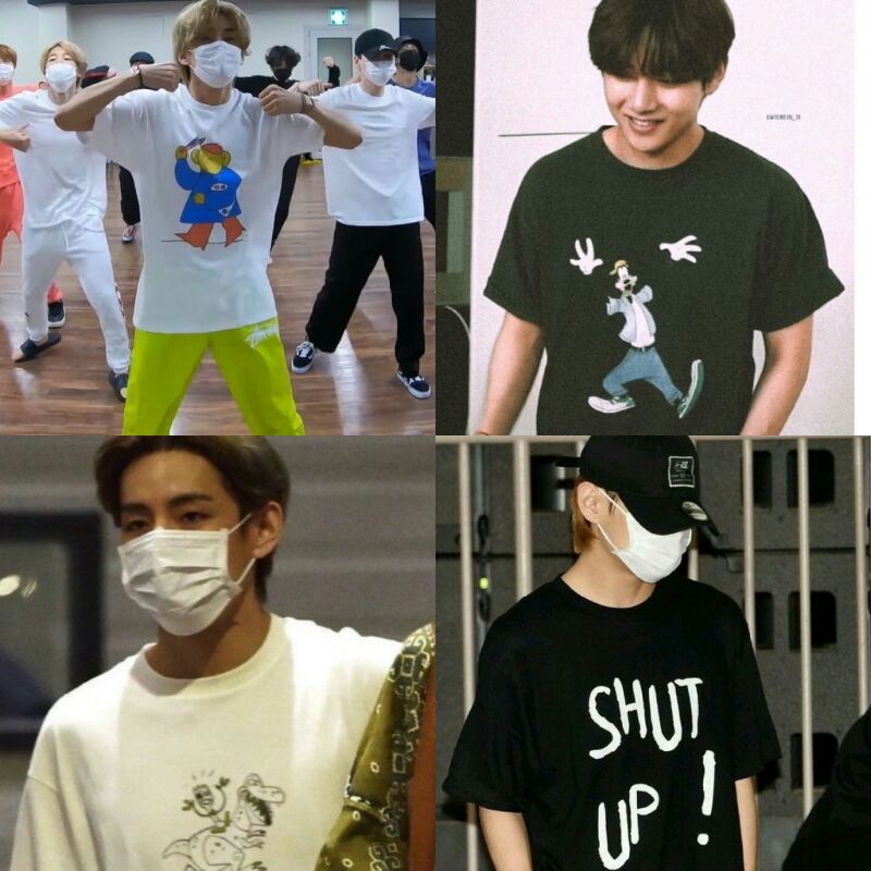 [READY] Official Tarket Tshirt BTS Taehyung Kaos Tarket V