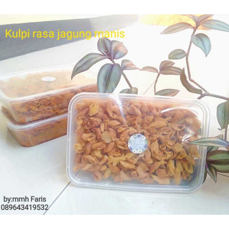 

Kulpi rasa jagung renyah ukuran box 650ml