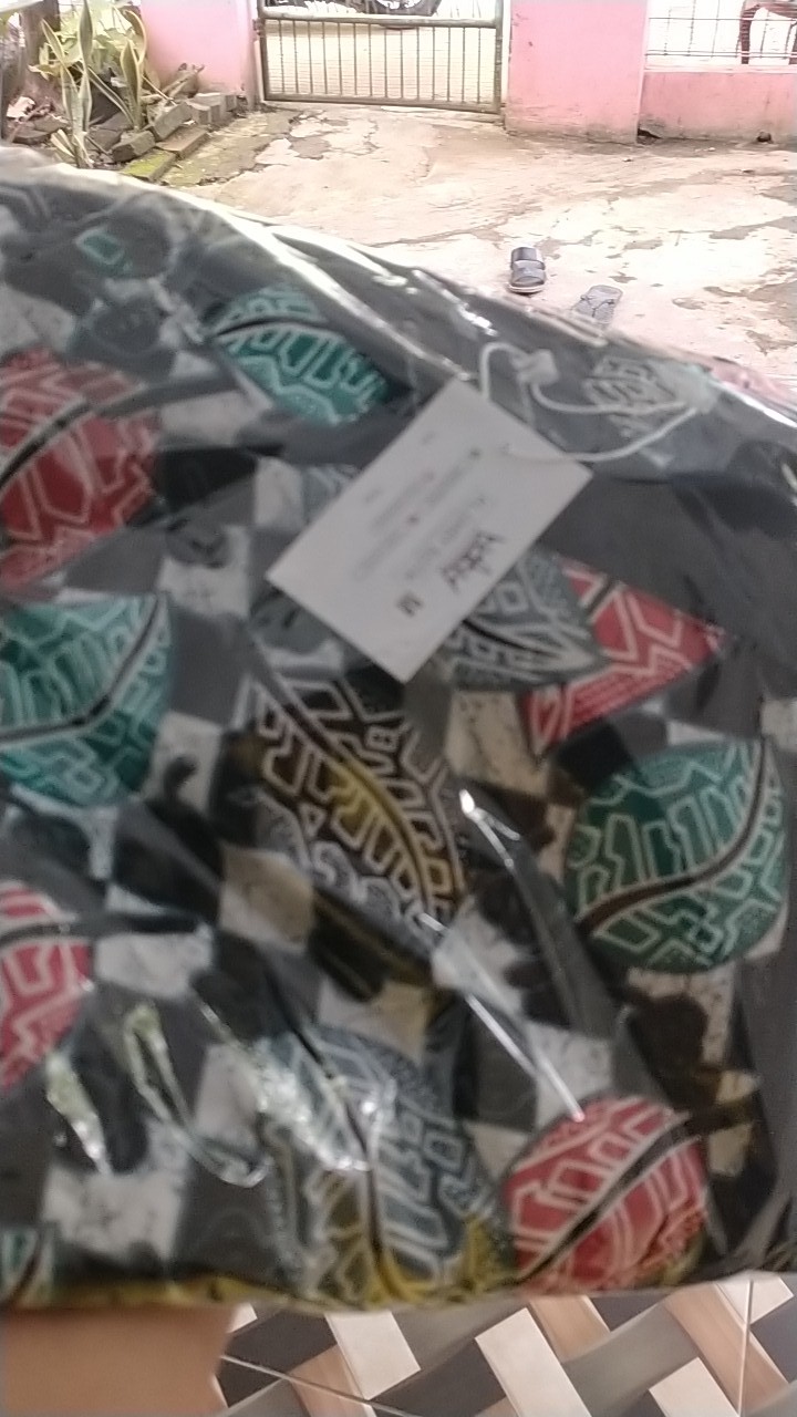 Batik Wanita Kekinian Fatima Dianara Tunik Batik Kombinasi