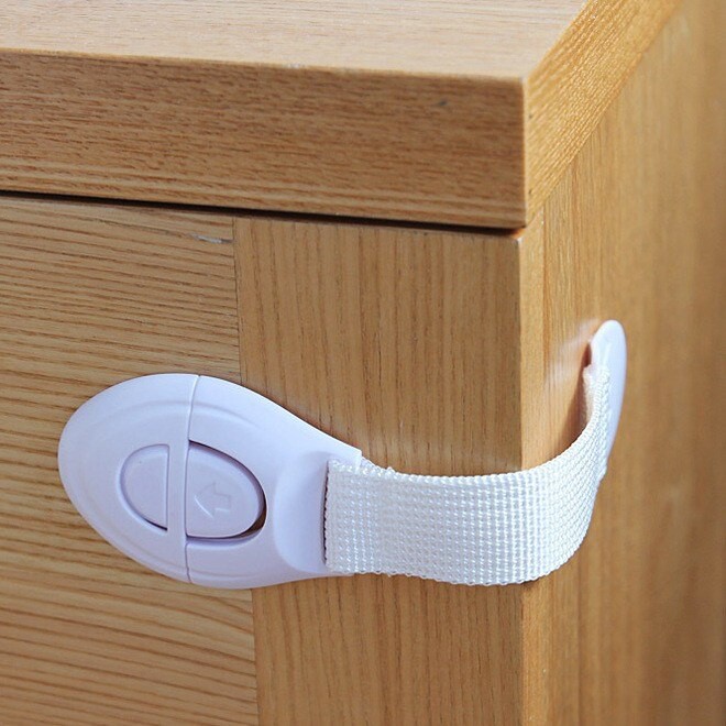 Flashmart Kunci Laci Lemari Ribbon Lock Safety Kids Drawer