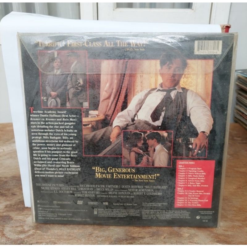 Kaset Laser disc Billy Bathgate