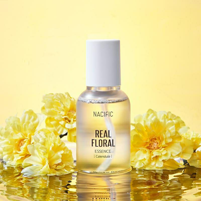 [BPOM] Nacific Real Floral Rose &amp; Calendula Essence 50g