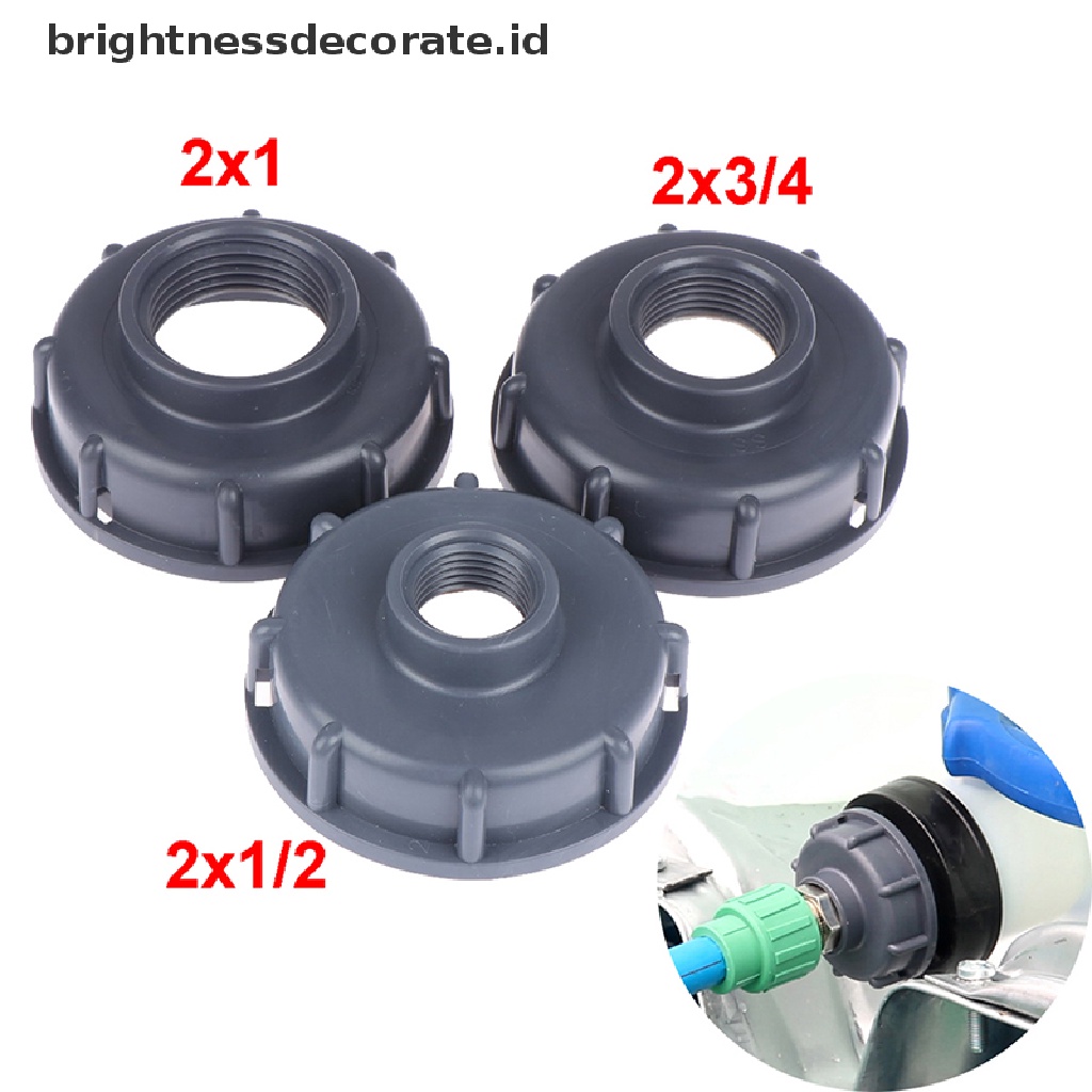 Adaptor Tangki Ibc S60X6 Ke 1 / 2 &quot;3 / 4&quot;