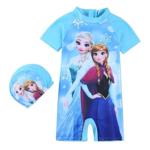 0-9 tahun BAJU RENANG ANAK PEREMPUAN DIVING 0- 9 TAHUN baju renang bayi baju renang anak perempuan 2