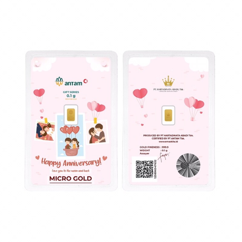 Logam Mulia Antam Micro Gold 0,1gr