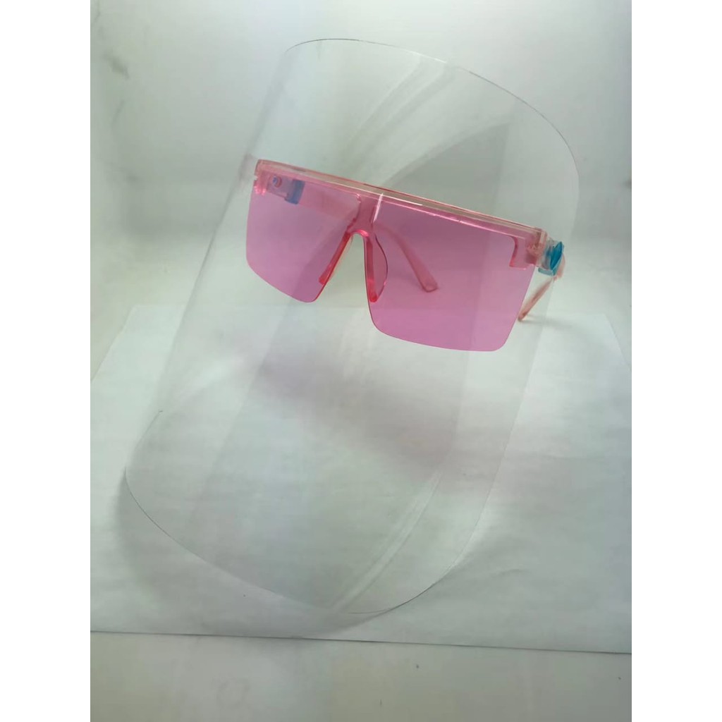 Face Shield Dewasa Kacamata Warna - APD Medis  - Mika Bening