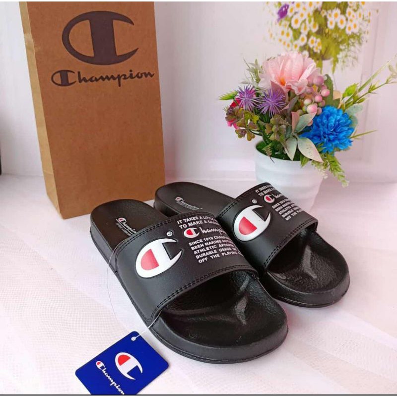 Sandal Selop Pria Champion Sendal Slide On Pria Dan Wanita