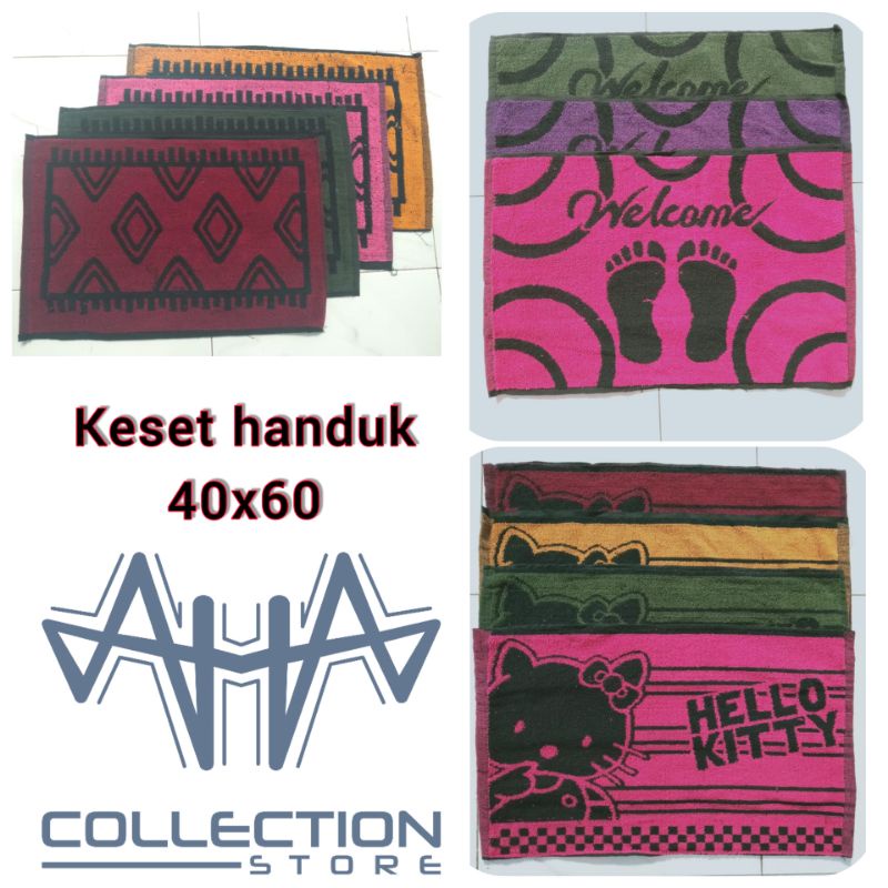 keset handuk welcome keset handuk karakter keset handuk motif murah
