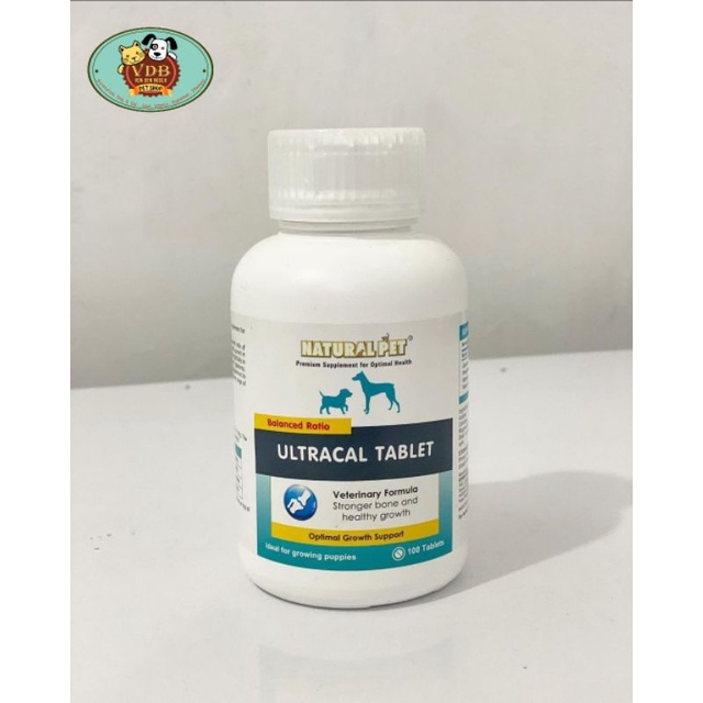 Ultracal Kalsium Anjing 100 tablet