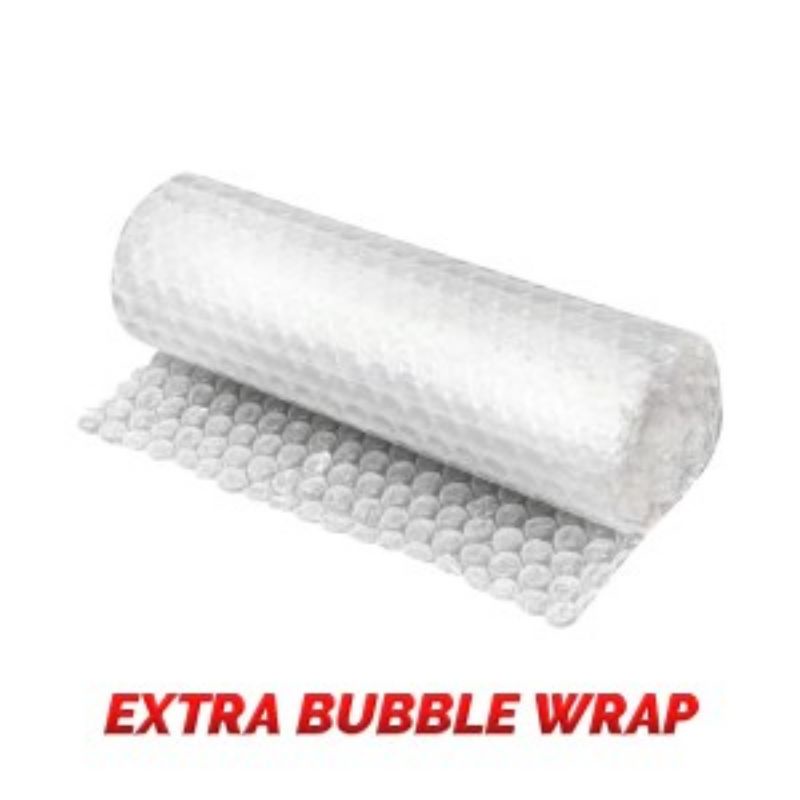 

Packing Extra Tambahan Bubble Wrap Untuk Keamanan Paket Kamu
