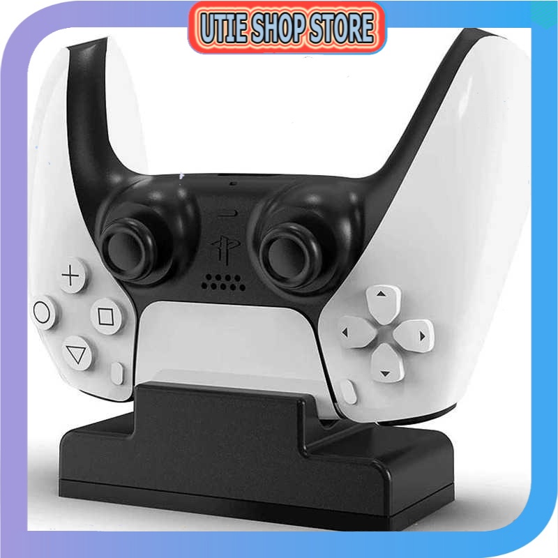 USS - OLPAY Dok Pengisi Daya Controller Charging Station PS5 Gamepad SON588 - Utie Shop Store