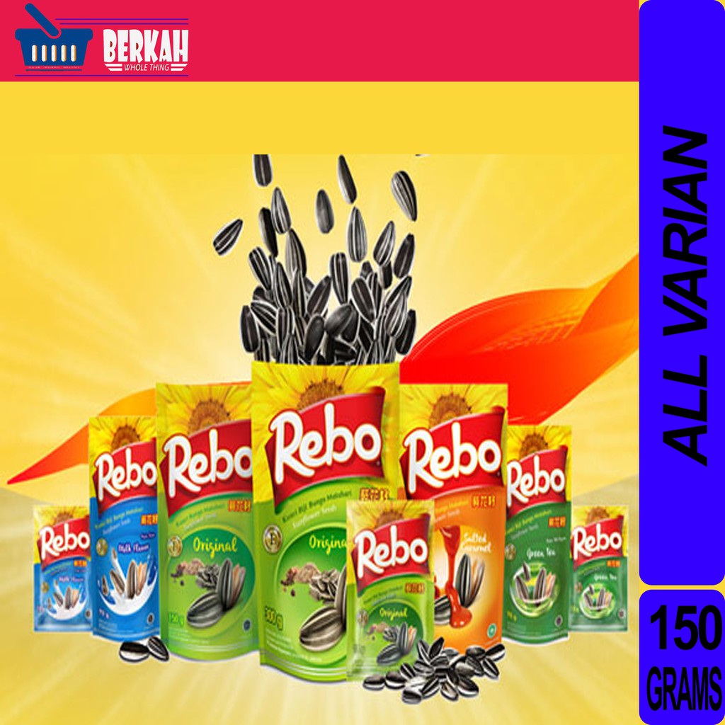 

Kuaci Rebo / Kwaci Rebo / Kuwaci Rebo 150 Grams