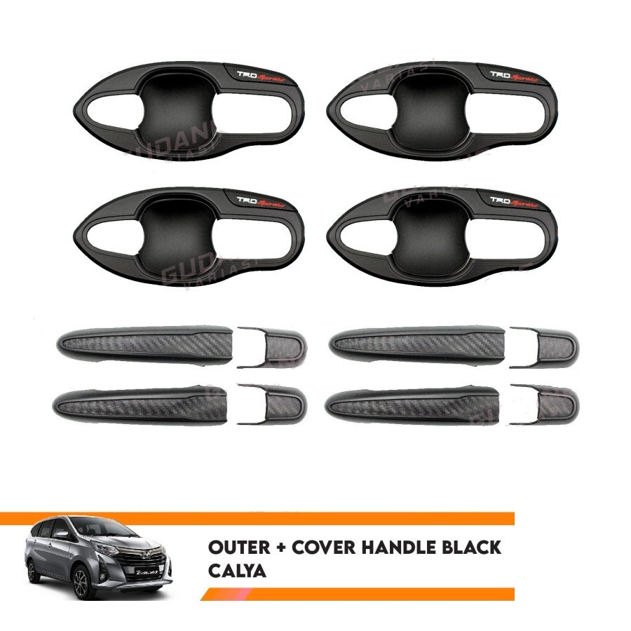 Outer + Cover Handle Black Calya