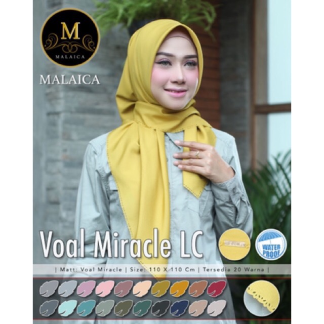 ( new waterproof ) VOAL MIRACLE LC by MALAICA