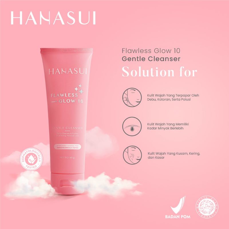 Hanasui Rangkaian Flawless Glow 10 Treatment Series