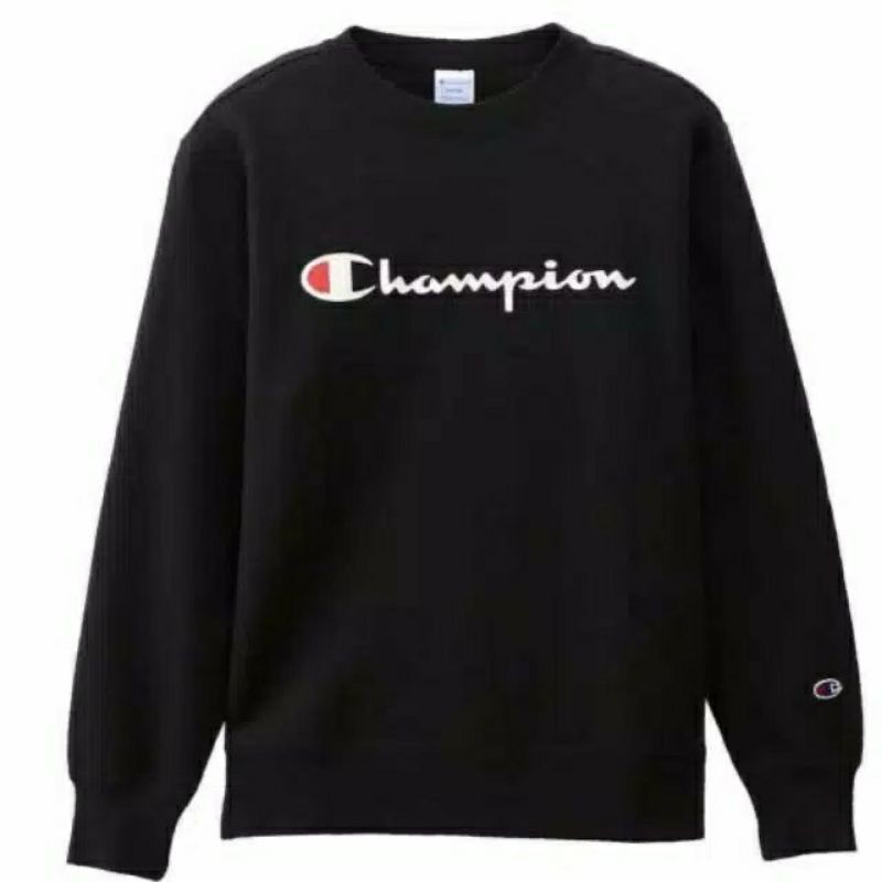 Champion Basic Logo Crewneck Sweatshirt