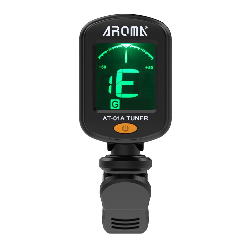 AROMA Tuner Gitar dengan Clip - AT-01A