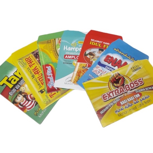 50 PCS AMPLOP  LEBARAN 2024 IDUL FITRI ANGPAU