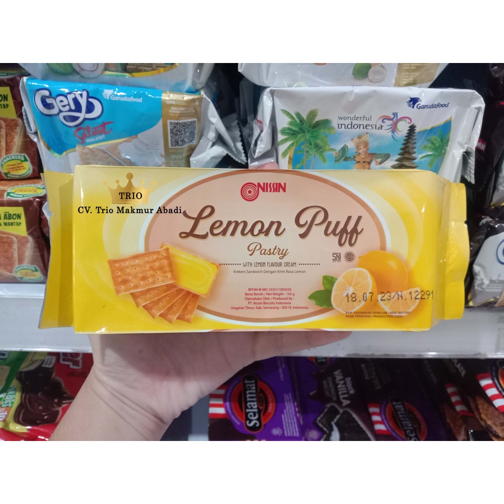 

Nissin Lemon Puff Pastry 150g