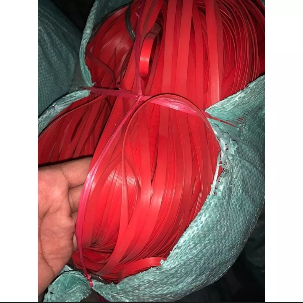 Tali Rotan Lesio Plastik / Bahan Rotan Anyaman Sintetis Per 1 KG