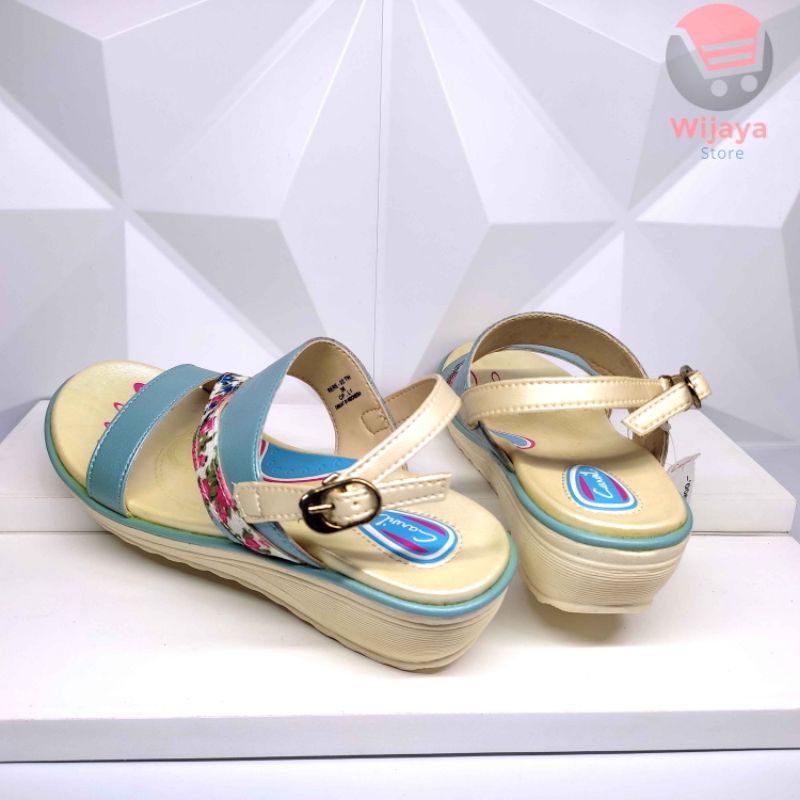 Sandal Anak Perempuan Carvil Original Sendal Wedges Kasual dan Trendi untuk Anak Cewek