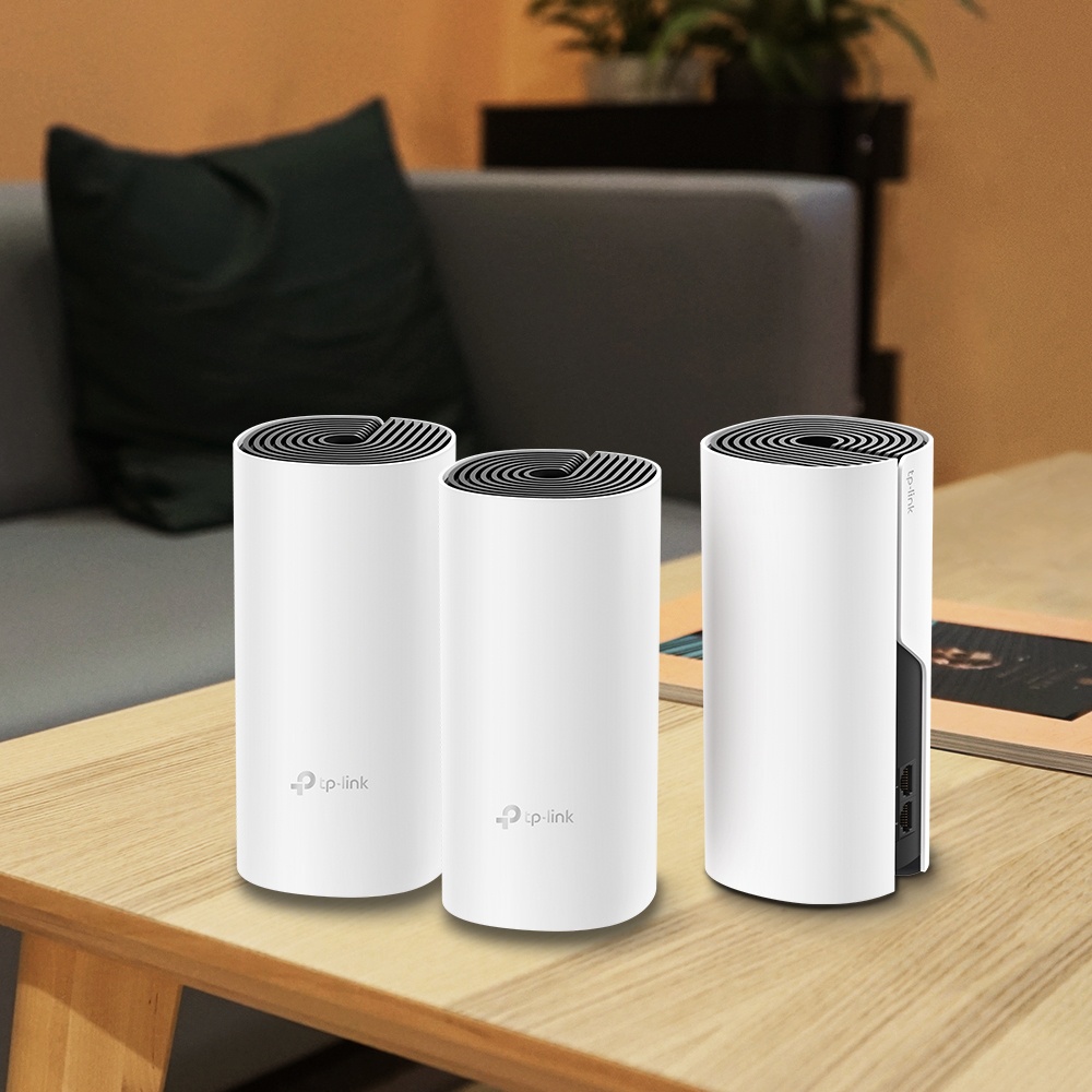 TP-LINK DECO M4 AC1200 Whole Home Mesh Wi-Fi System - DECO M4 3-PACK