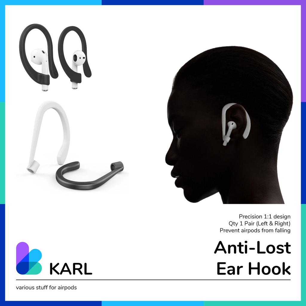 Earhook Sport for Airpods Headset Bluetooth Inpods Anti Jatuh Earphone