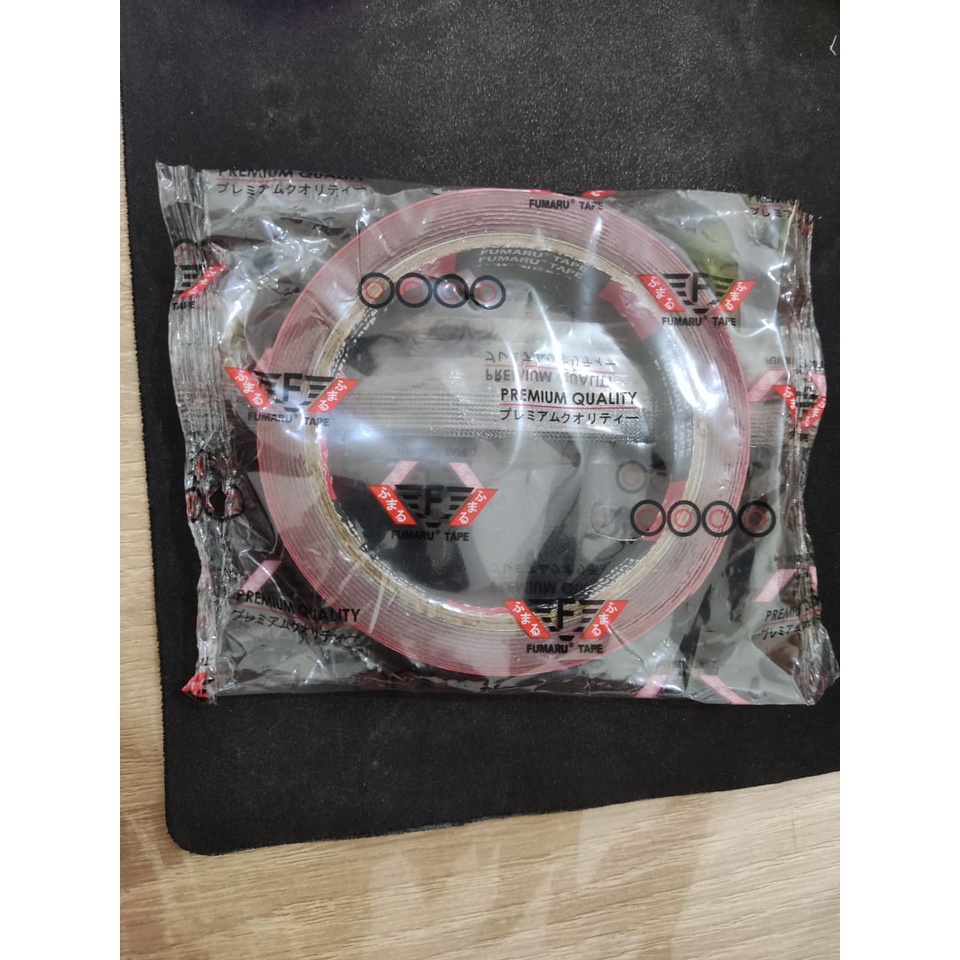 

Double Tape Foam DF/Double Tape Busa DF 12mm x 3m CLEAR/BENING FUMARU