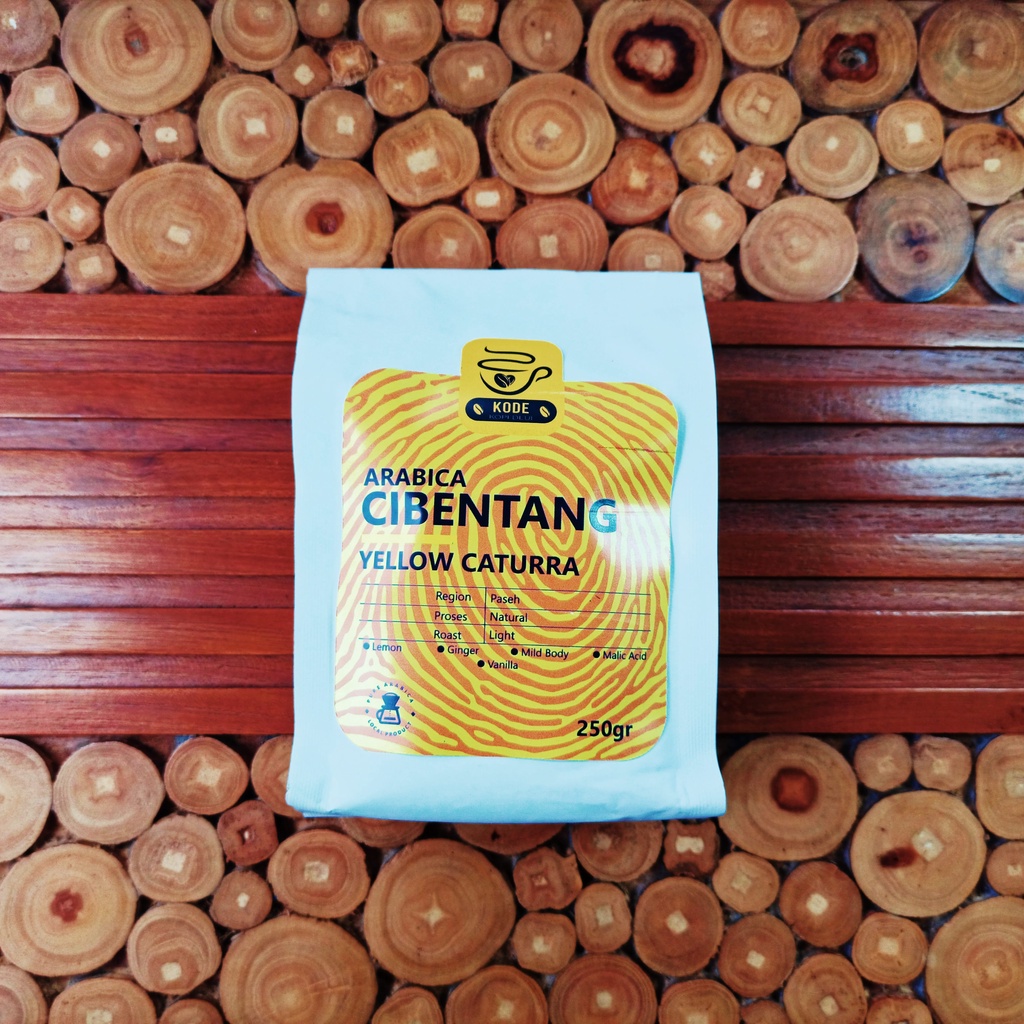 

KOPI ARABIKA KODE CIBENTANG YELLOW CATURRA PROSES NATURAL KEMASAN 250 GR
