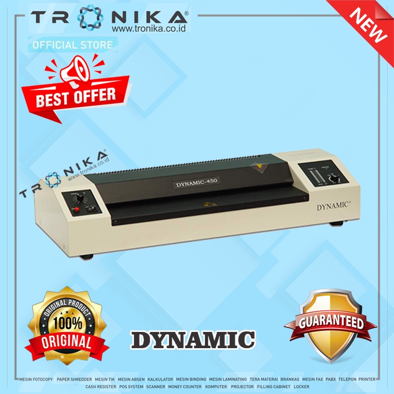 MESIN LAMINATING IRIT LISTRIK | PRIME DYNAMIC 450 | ORIGINAL | GARANSI RESMI