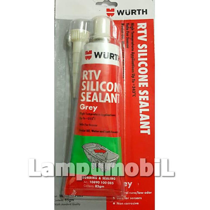 

WURTH - LEM SILICONE RTV GREY / LEM PERPAK / LEM PAKING