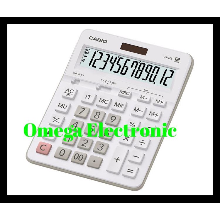 

Terlaris Casio Gz 12S - Calculator Desktop Kalkulator Meja Kantor Office Gz-12S Barang Bagus