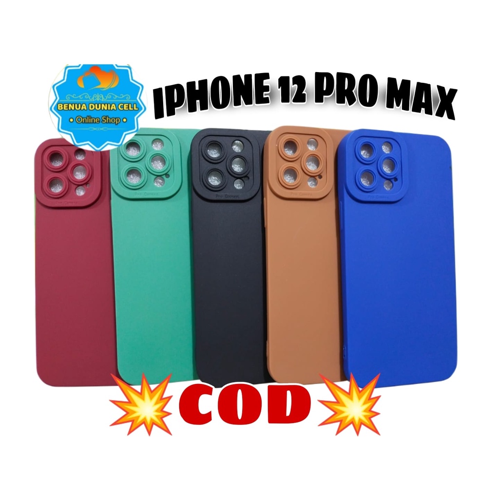 FOR IPHONE 12, 12PRO, 12PRO MAX - SOFTCASE PRO KAMERA PC FOR IPHONE 12 // 12 PRO // 12 PRO MAX - BDC