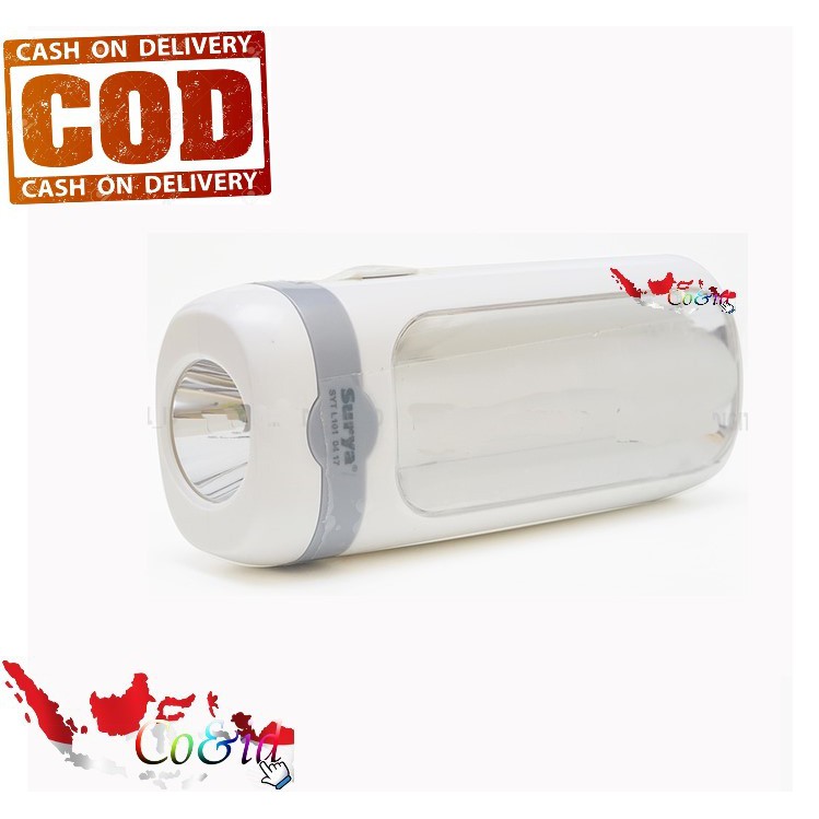 Lampu Emergency Surya &amp; Senter emergency LED 10SMD +1W Super LED / Emergency Surya L.101 / Emergency murah