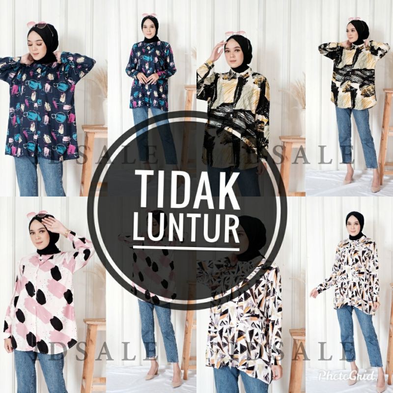COD☑️TERMURAH KEMEJA OVERSIZE/KEMEJA JUMBO/KEMEJA BIGSIZE/PATTERN SHIRT