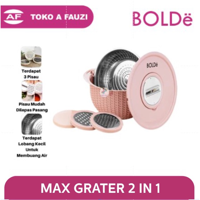 BOLDE MAX GRATER 2 IN 1