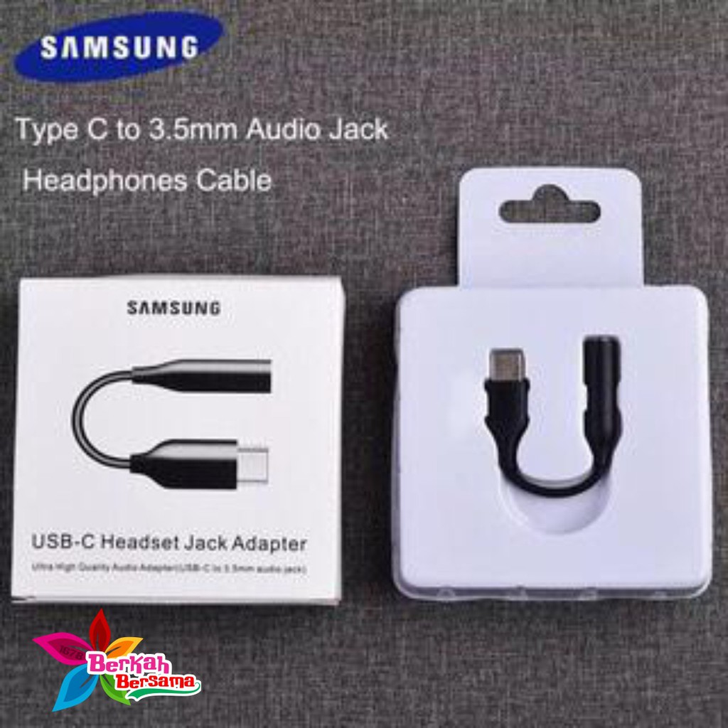 BM046 SAMSUNG tipe c To 3.5mm adapter converter audio Jack 3.5mm adapter Headset tipe c adapter ori BB2799