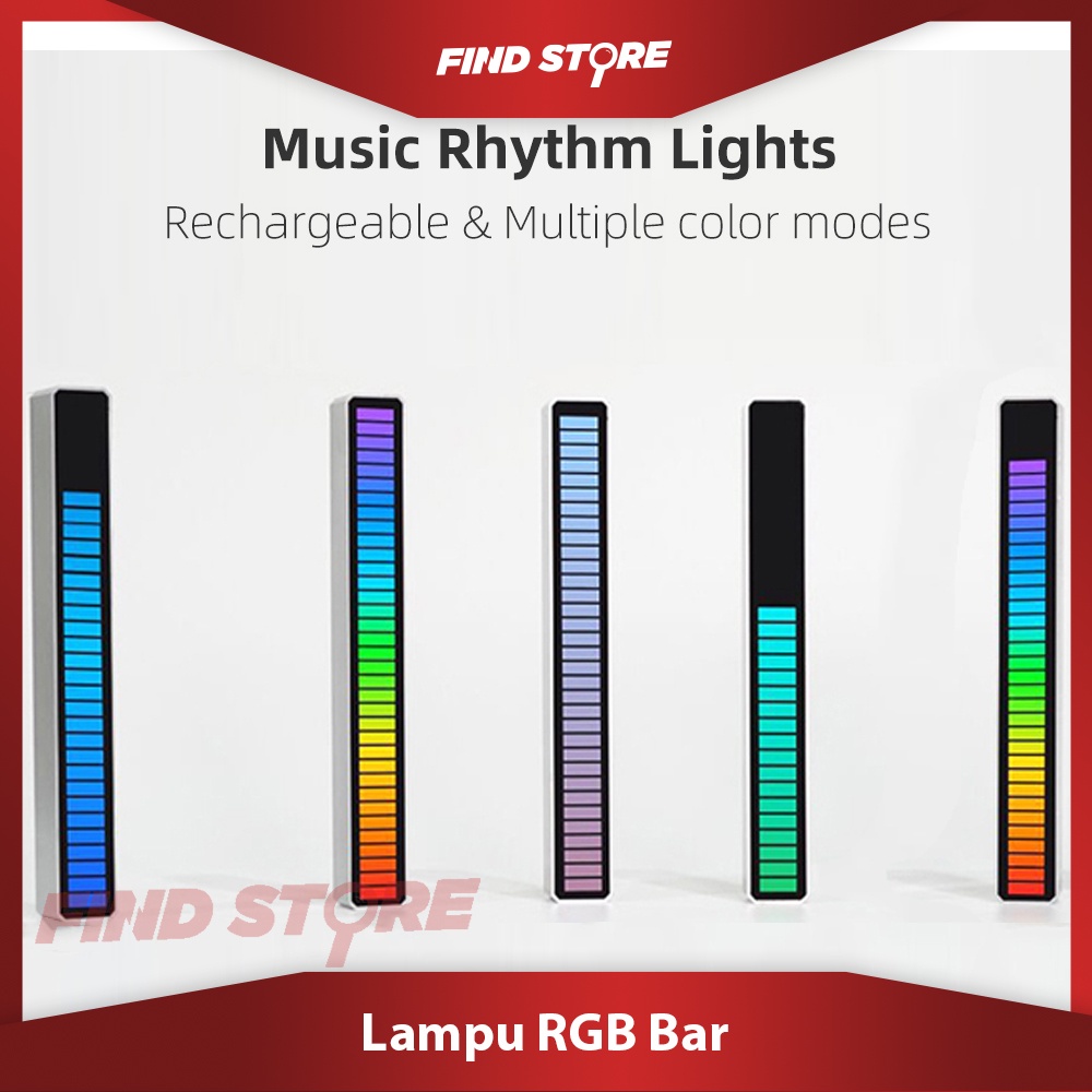 Lampu Led RGB Bar Spectrum Audio Indicator