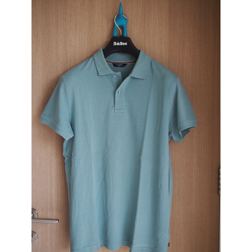 POLO SHIRT LC WAIKIKI Pria Hijau Second