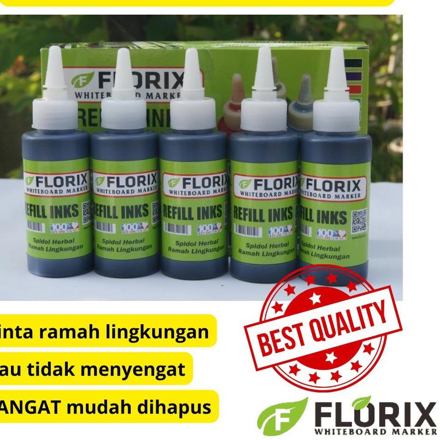 

HARGA TERMURAH 9427 Tinta Spidol Whiteboard Florix 50 ML PER SATUAN - Tinta Refill Spidol ㄳ