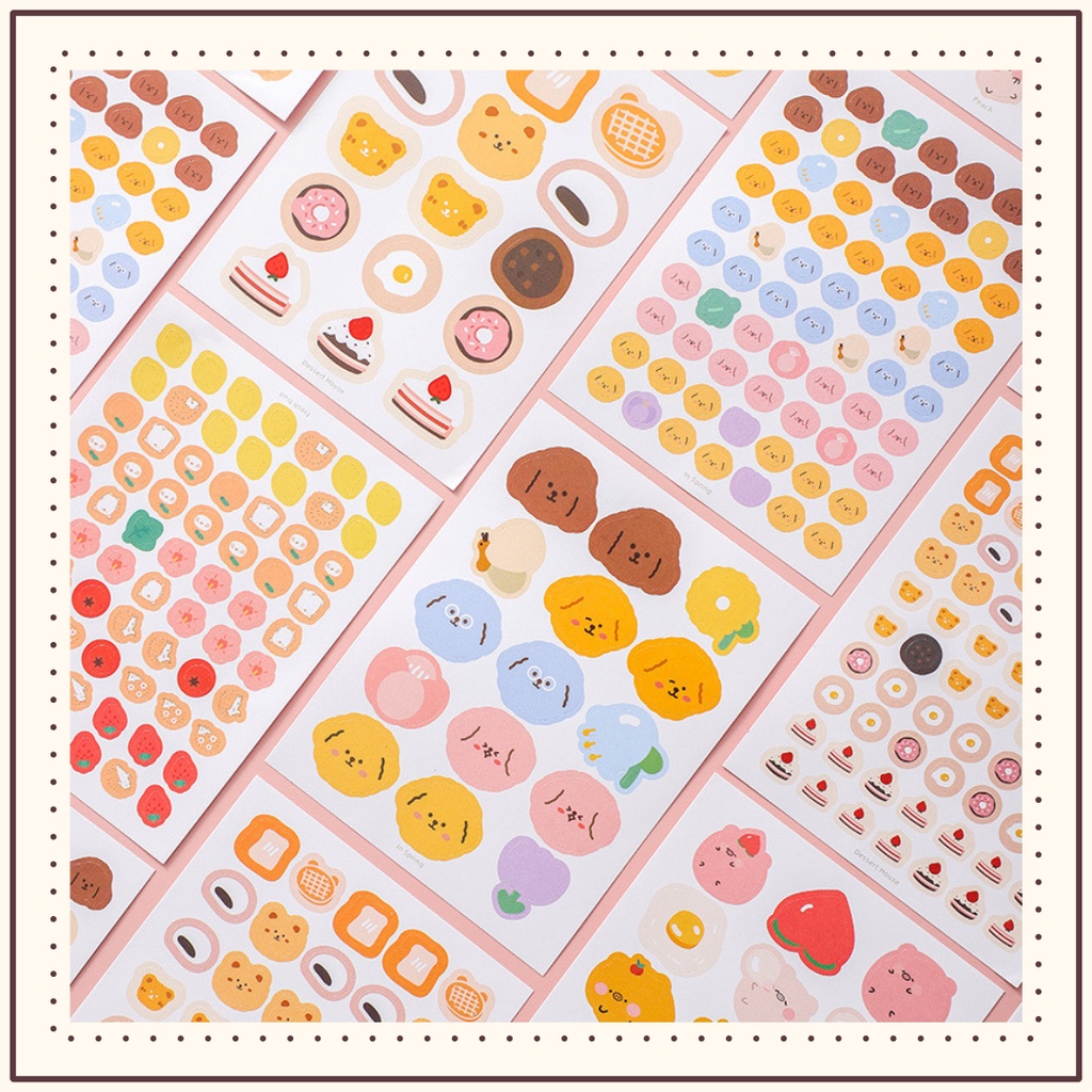 

Sticker Animal Cute DIY Scrapbook