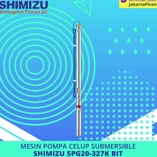 Mesin Pompa Air Submersible Satelit Sibel Shimizu Spg20-327K Bit