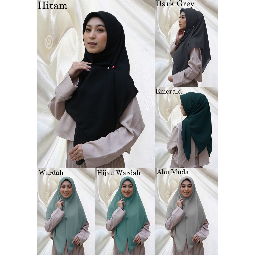 Kerudung BELLA SQUARE PART 2 HIJAB POLYCOTTON JILBAB Segi empat hijab