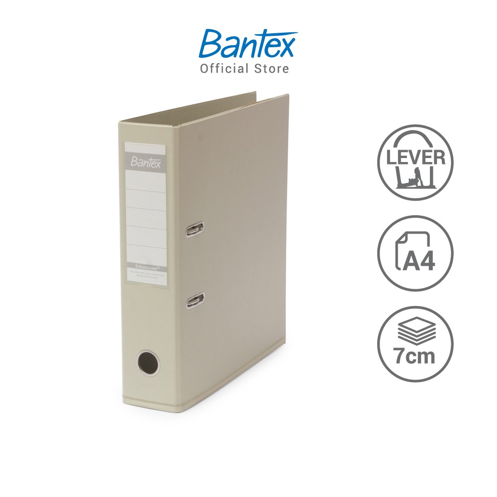 

Bantex Lever Arch File Ordner PVC A4 7cm Variasi 2 #1450V