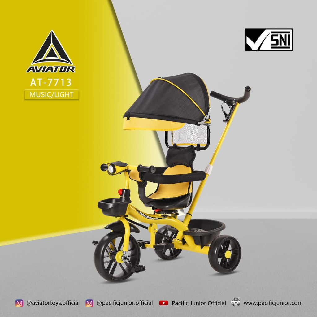 Aviator Tricycle AT - 7713 - Sepeda Roda Tiga