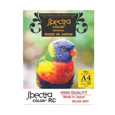 

Photo Paper Spectra Silky 260gsm-20lbr